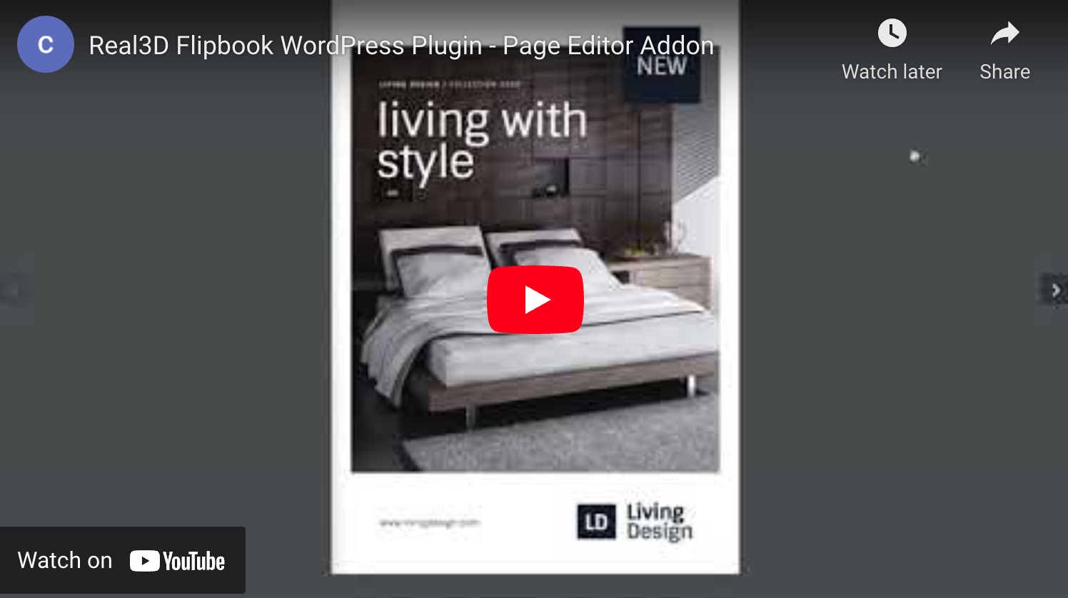 Complemento de WordPress Real3D FlipBook - 1